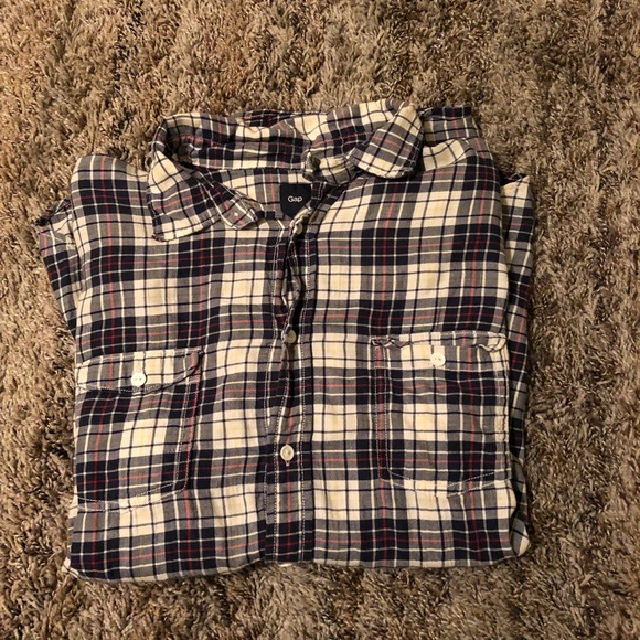 Like New Gap Plaid Flannel Shirt! - Picture 4 of 4